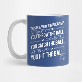 Baseball is a Simple Game Mug